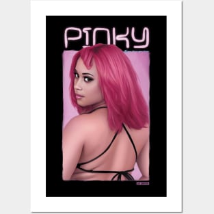 Pinky Posters and Art